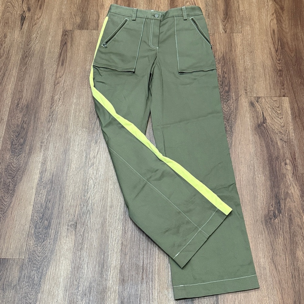 TWP Isa Pants In Green - Picture 5 of 7
